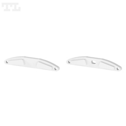 Komplet zaślepek bocznych białych P2-2 do osłonki C13 (2 szt bez otworu) (nr kat 77221302)