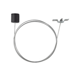 Tk Lighting TRACER BLACK ZESTAW PODWIESZAJĄCY