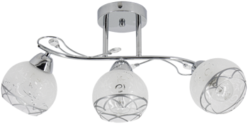 Lampa sufitowa Olivier 3xE27 Chrom
