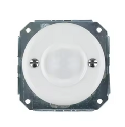 Czujnik ruchu ceramiczny podtynkowy biały Retro bez ramki