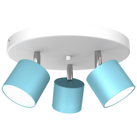 Lampa sufitowa DIXIE BLUE 3xGX53
