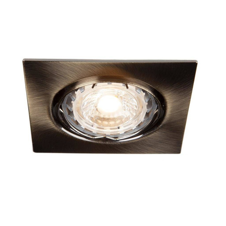 Oprawa OZZO MOVI 221-AB kwadratowa ruchoma IP20 mosiądz