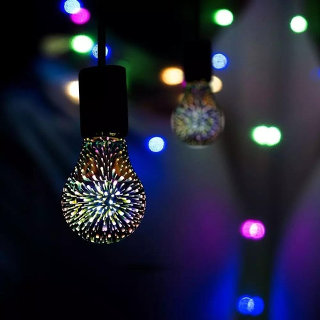 Żarówka LED V-TAC 3W E27 Filament 3D A60 VT-2203 3000K 20lm