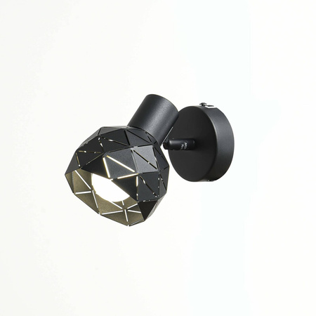 Light prestige Reus 1 spot czarny LP-8069/1WS BK