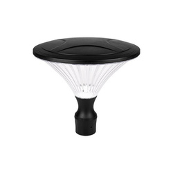 Lampa LED parkowa latarnia E27 Plexio czarna