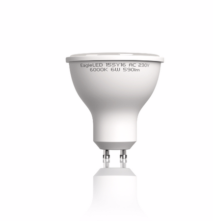 Żarówka LED GU10 CCD 6W=50W Zimna EL