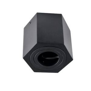 Oprawa natynkowa HEXAGON czarna 1xGU10