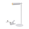 Lampka Biurkowa V-TAC 4w1 37cm Kinkiet Klips Latarka 3W LED Biała 