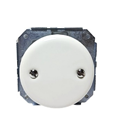 Zaślepka ceramiczna biała do ramek ceramicznych