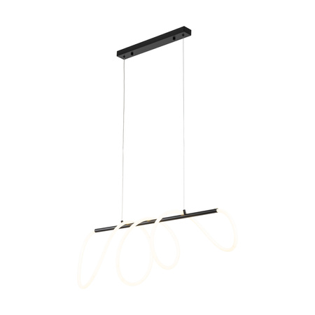 TK lighting lampa wisząca FLEXI LED BLACK 45 W