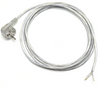 Przewód przyłączeniowy kabel 3x0,75 z wtyczką Uni-Schuko transparent 2m