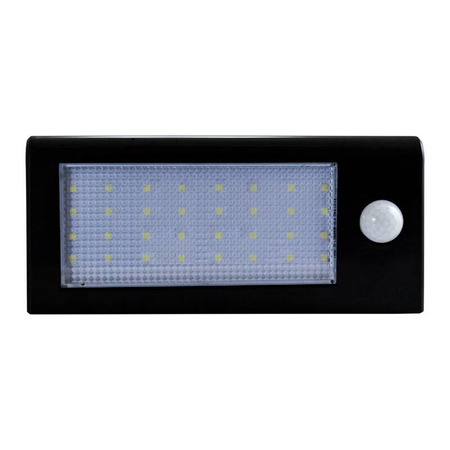 Lampa solarna Led BOX SRQ60401 z czujnikiem zmierzchowo-ruchowym