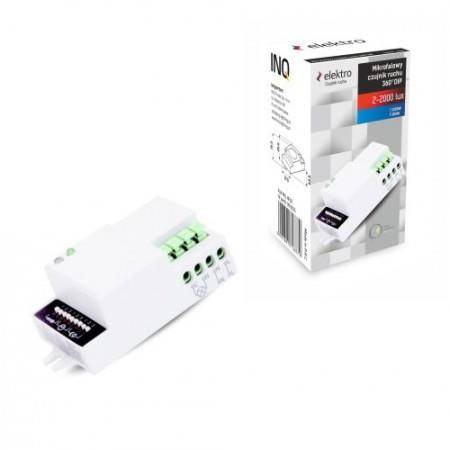 Czujnik ruchu mikrofalowy HF 360 IP20 1200W  bez obudowy, regulacja suwakowa