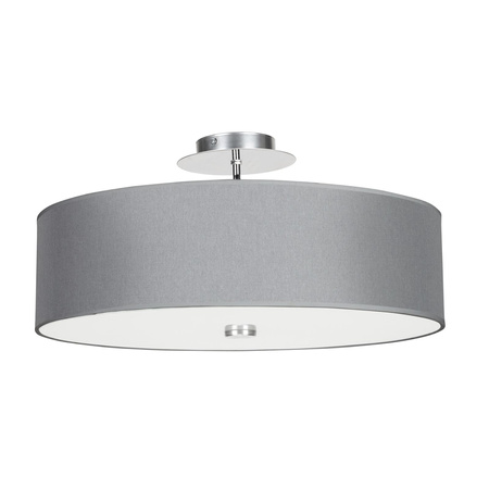 Nowodvorski Lampa sufitowa plafon szara VIVIANE 