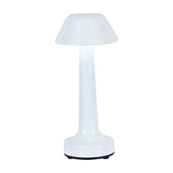 Lampka Biurkowa Nocna V-TAC 2W LED 23cm Ładowanie USB CCT Ściemnianie Biała