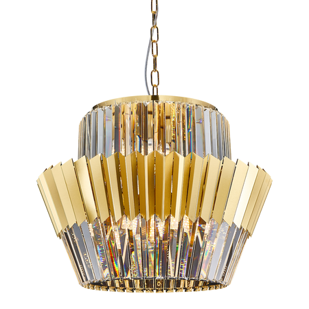 Żyrandol Lampa wisząca DONNA GOLD 12xE14