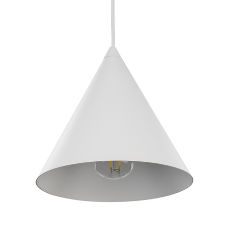 Lampa wisząca CONO White 1xE27 S