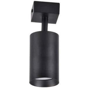 Lampa ścienno-sufitowa MARIBEL 1 GU10 czarno-złota + czarny pierścień