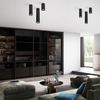 Lampa sufitowa TUNE Black 1xGU10 L