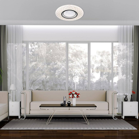 Plafon lampa natynkowa TOKYO 48W Ø500 mm + Pilot
