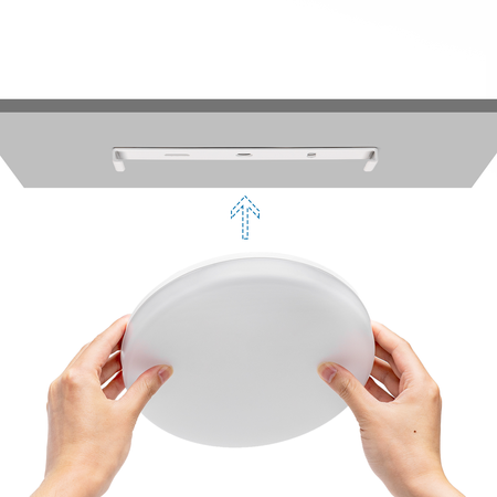 Plafon LED 18W IP54 CCT okrągły biały