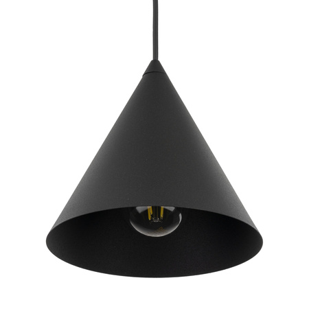 Lampa wisząca CONO Black 1xE27 S