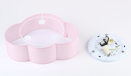 Tk Lighting CLOUD lampa sufitowa RÓŻOWA MINI 2xE27