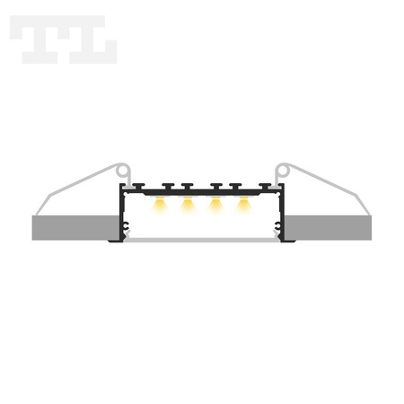 LED P27-1 Profil 3000 mm anod (nr kat 8627102)