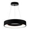 Minimalistyczna Lampa wisząca  LED 20W 3000K czarna