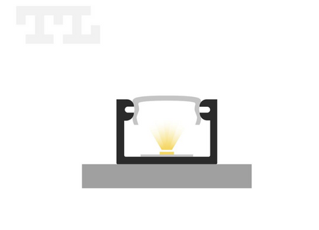LED P4-2 Profil 1000 mm anod (nr kat 864201)
