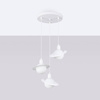 Lampa Wisząca DON WHITE 5xE27