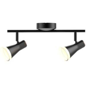 Lampa ścienno-sufitowa ruchoma LED BERG 2 Czarna 3000K