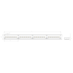 Kluś Taśma LED KWP-RGBW-1530-24, 3000K, 316 lm/m, 15.3 W/m, IP65
