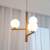 Lampa wisząca ESTERA Wood 3xG9