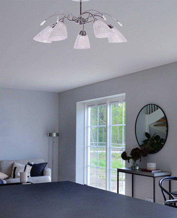 Lampa sufitowa K-JSL-72018/5C CHR z serii TAURUS