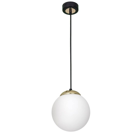 Lampa wisząca SPARTA WHITE / GOLD 1xE27