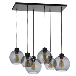 Lampa wisząca CUBUS GRAPHITE 6xE27