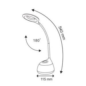 Lampa biurkowa Led GALACTIC 3000K+RGB