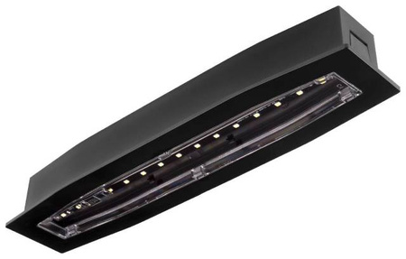 Oprawa sieciowo-awaryjna podtynkowa SUPREMA SO 150 CB IP54 PT [BLK] / współpraca z centralną baterią / 94597