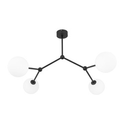 Lampa sufitowa FAIRY Black 4xG9