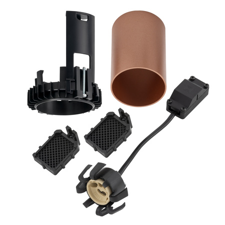 Lampa punktowa podtynkowa MONO SLIDE TRIMLESS GU10 miedź  Nowodvorski 10807