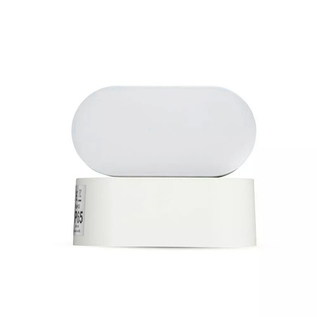 Kinkiet Ścienny V-TAC 6W LED Biały IP65 Obrotowy 350st VT-816 3000K 722lm