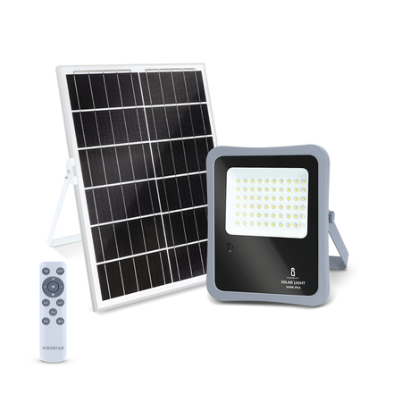 Naświetlacz solarny LED z panelem słonecznym 300W 6500k