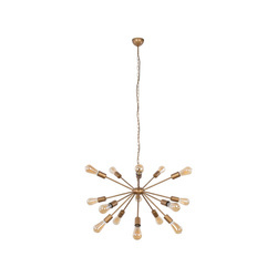 Nowodvorski Lampa wisząca złota ROD