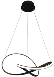 LAMPA WISZĄCA CAPPIO BLACK 36W LED czarna