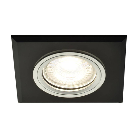 Oprawa OZZO VIGO-12G-B/CH kwadratowa, stała, czarne szkło