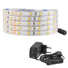 Zestaw: taśma LED 24V 2m IP65 4000K zasilacz, włącznik ON/OFF