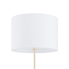 Lampa podłogowa UMBERTO White/Gold 1xE27