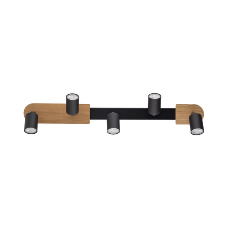 Lampa sufitowa COVER WOOD 5xGU10
