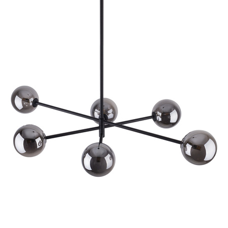 Lampa sufitowa SARIUS Black/Graphite 6xG9 wysoka